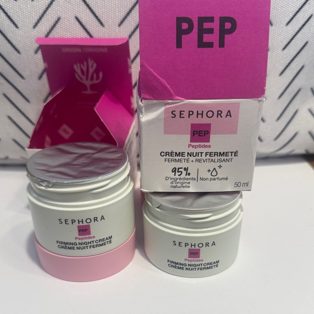 Sephora PEP Firming Night Cream - Set of two- 50 ml each